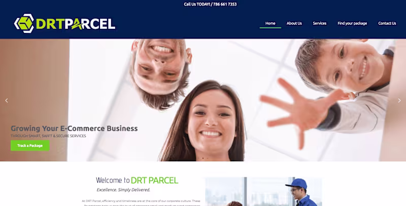 Cover image for Drtparcel.com