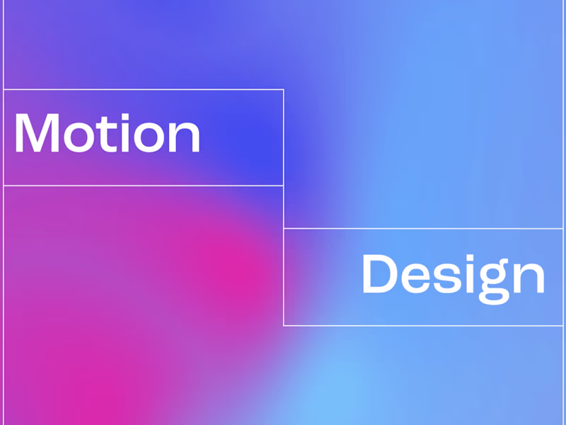 Cover image for Motion Design Portfolio