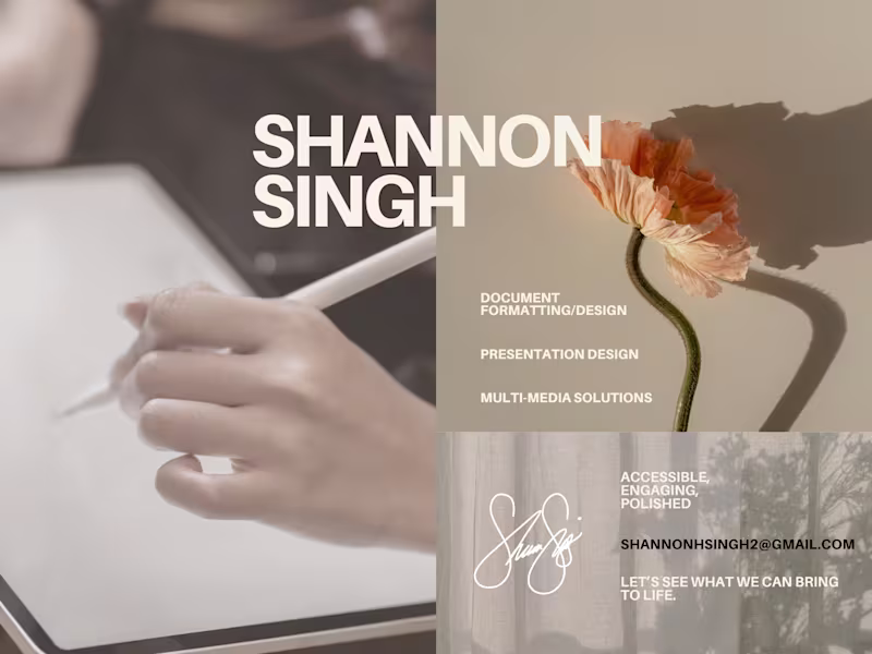 Cover image for Template Creation (Google Docs, Microsoft Word & Canva)