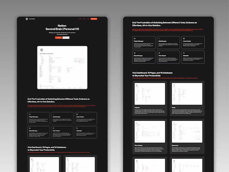 Cover image for Digitflow - Landing Page For Digital Products