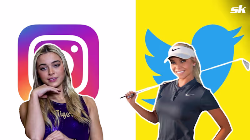 Cover image for Golfer Hailey Ostrom rips into Olivia Dunne and others for exce…
