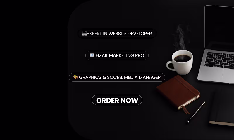 Cover image for Full Digital Presence Build: Web, Email & Graphics