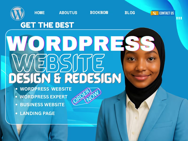 Cover image for Woedpress website| Wordpress Developer| Wordpress Designer