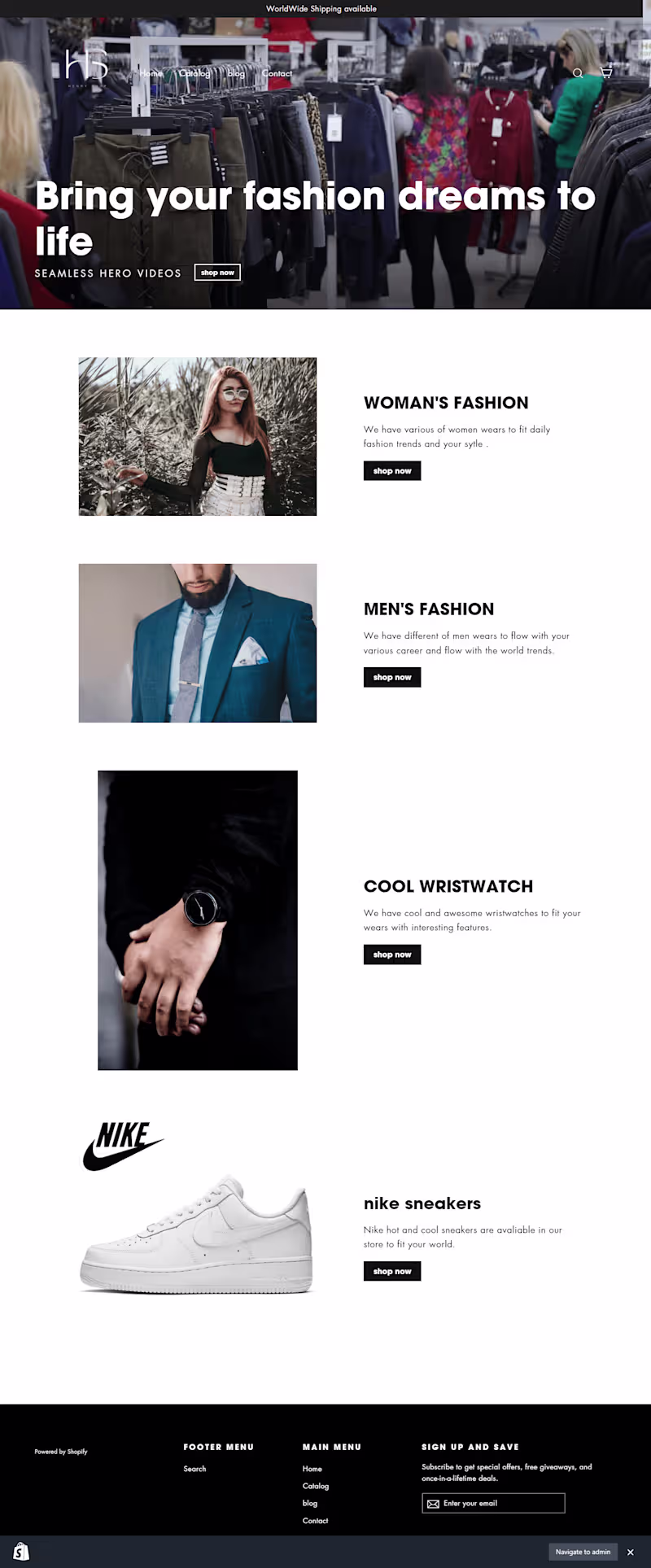 Cover image for shopify
