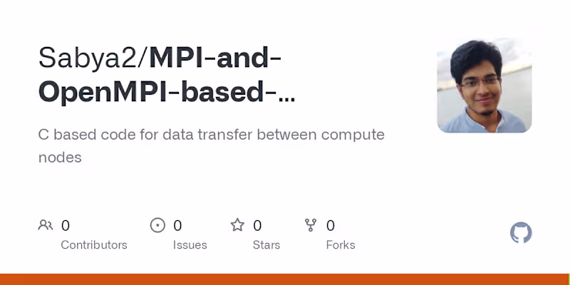Cover image for MPI-and-OpenMPI-based-PingPongLatency