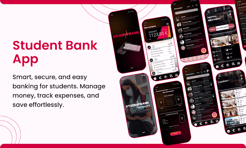 Cover image for Student Bamking App