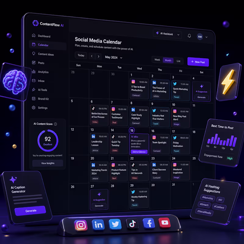 Cover image for AI-Powered Multi-Channel Content Creation Workflow
-Developed