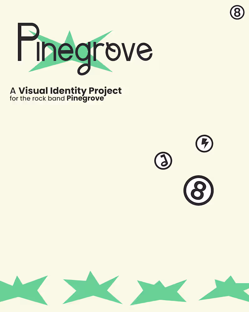 Cover image for Pinegrove - Visual Identity on Behance