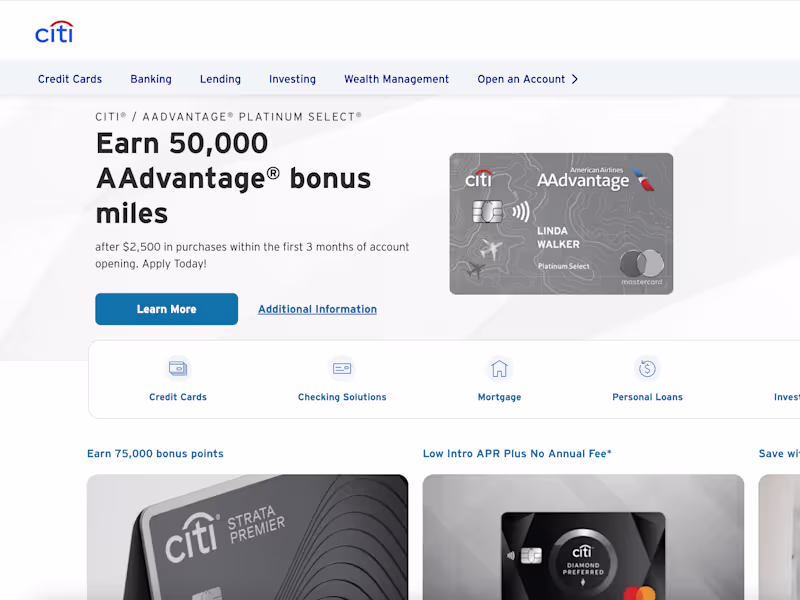 Cover image for 
Citi Data-Driven Onboarding