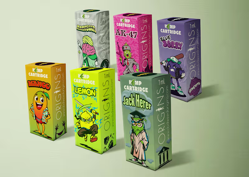 Cover image for CBD Origins — Character Universe & Brand Experience