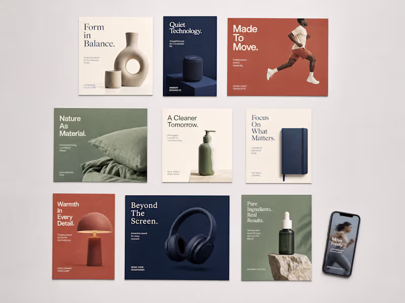 Cover image for Performance Ad Creative — Statics + Video