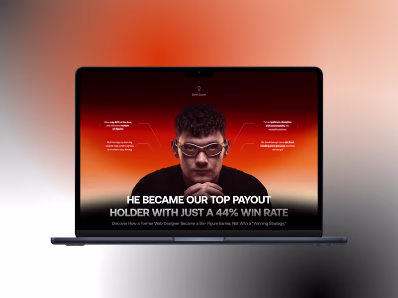 Cover image for Tom Gibbs Landing Page Development