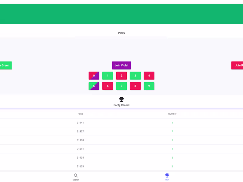 Cover image for Color Prediction Game - Betting