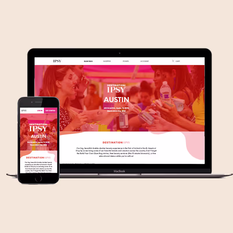Cover image for IPSY Events Page