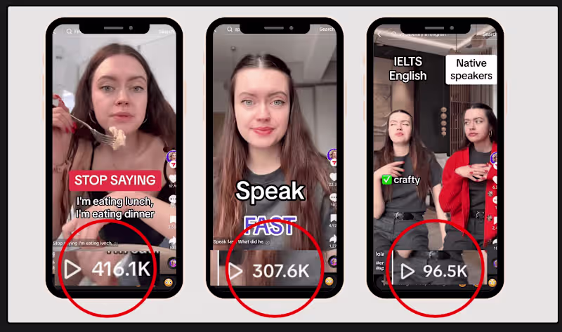 Cover image for LOLA SPEAK: english learning app 250k followers for now
