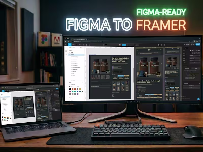 Cover image for Figma to Framer Development