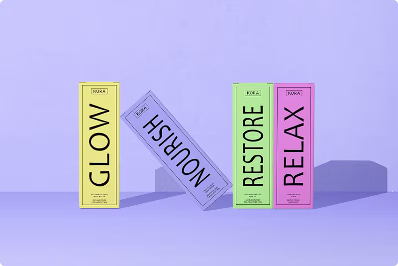 Cover image for KORA: Brand Identity and Packaging Design