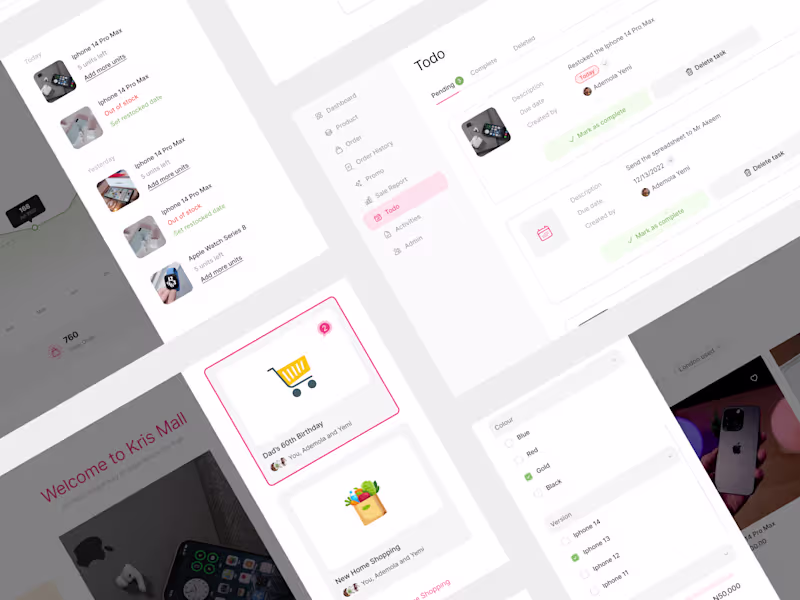 Cover image for Web App for Sass and E-commerce