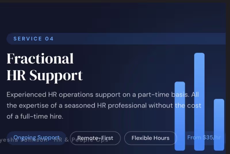 Cover image for Fractional HR Support