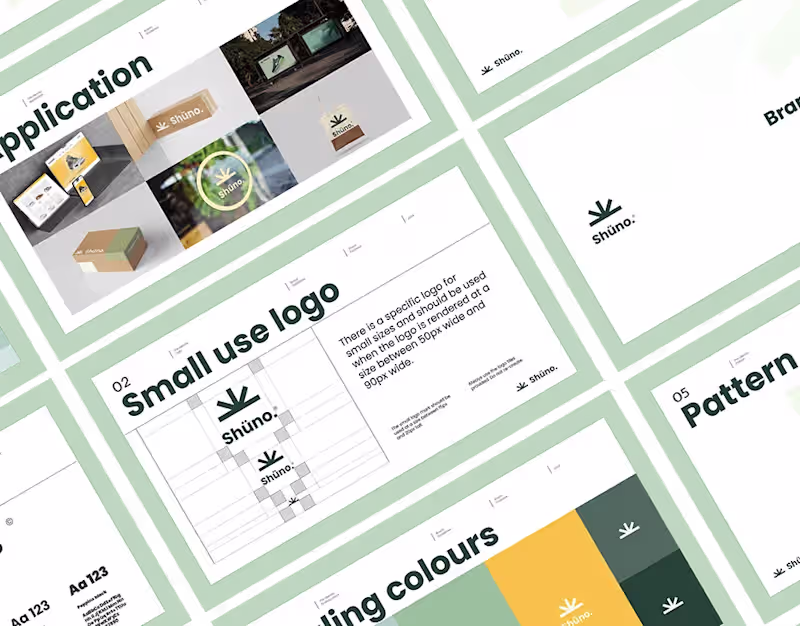 Cover image for Shüno - Brand Identity Guidelines