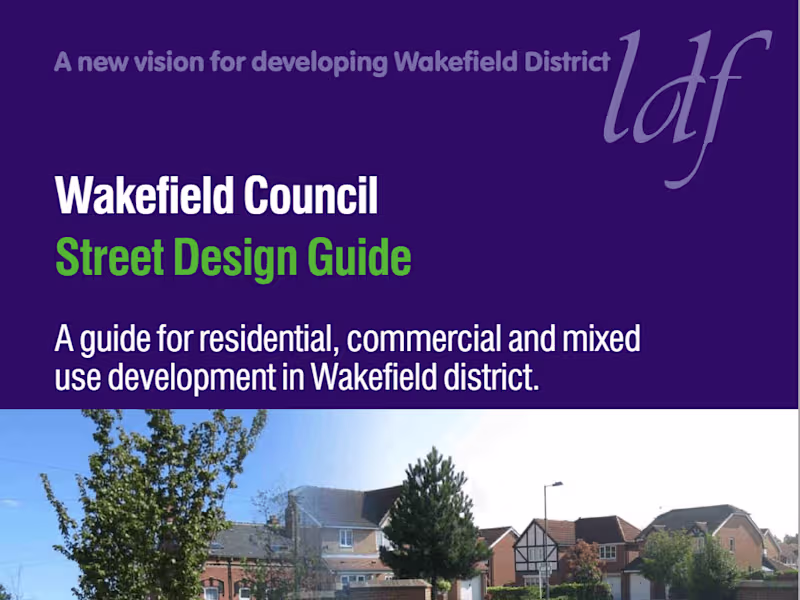 Cover image for Reviewed and Updated Wakefield Street Design Guide
