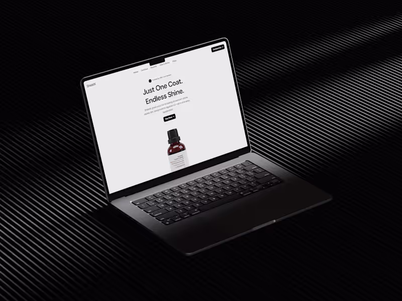 Cover image for Multi Page Website "ShieldX"