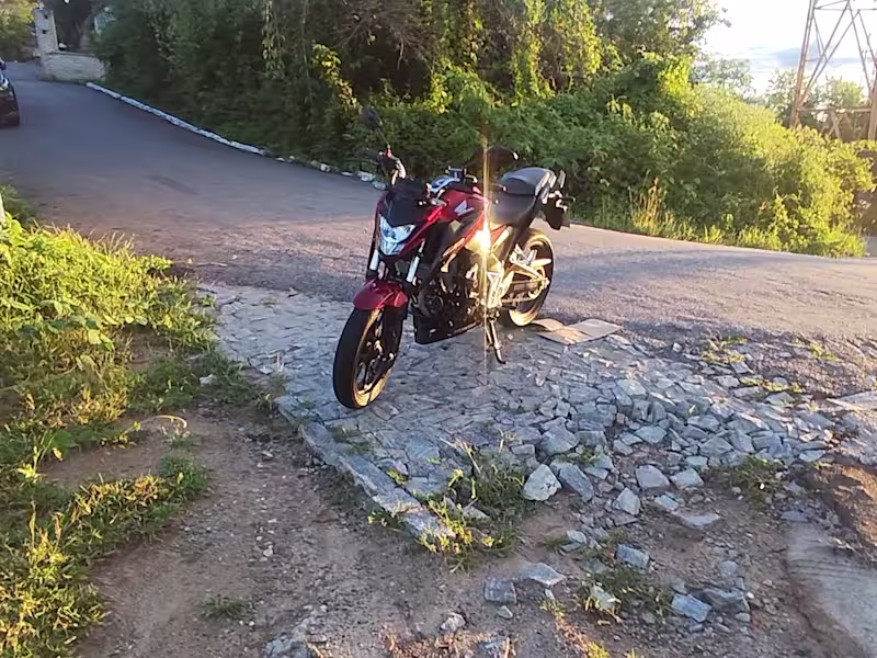 Cover image for CB300F Climbing Sanctuary Mountain - YouTube