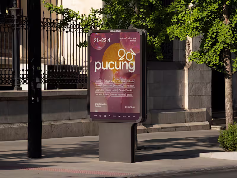 Cover image for Visual Identity for Pucung Festival 