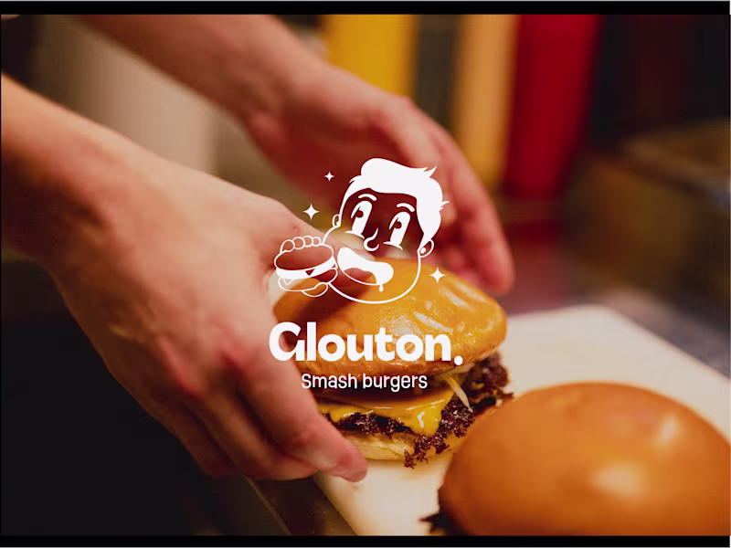 Cover image for Glouton, branding by Margaux