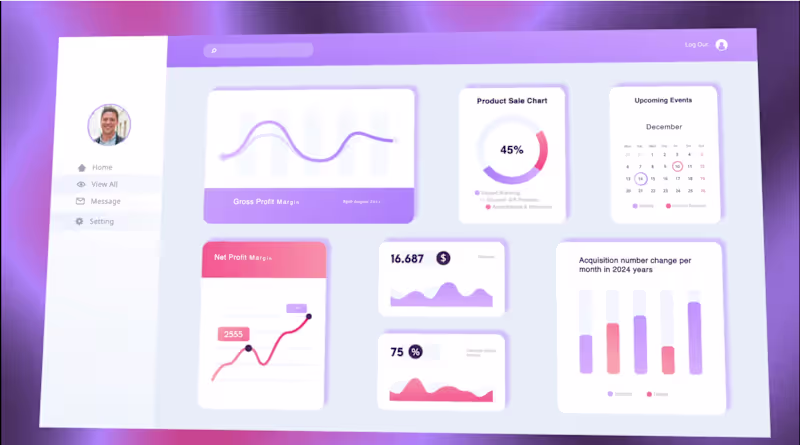 Cover image for SaaS Dashboard & UI Animation