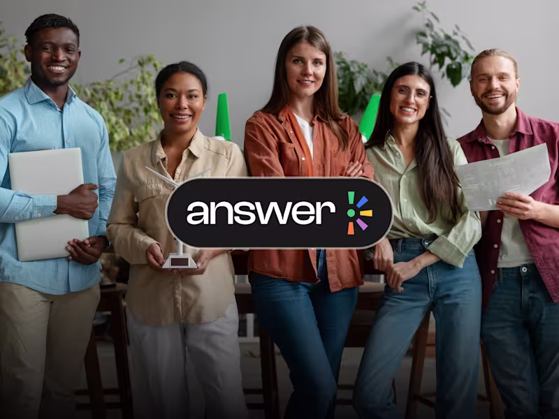 Cover image for Answer - Brand Strategy Branding & Website