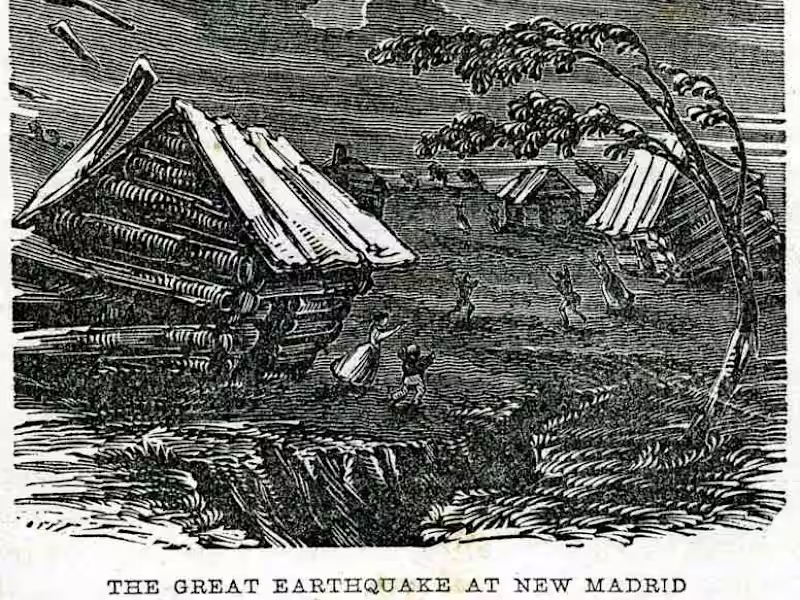 Cover image for Blog Post: 1811 New Madrid Quake: Mississippi Runs Backwards