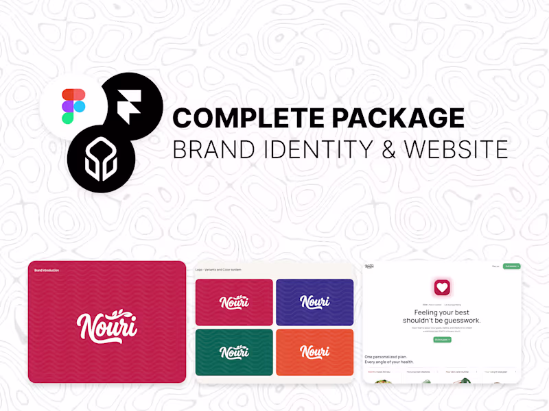 Cover image for The Complete Brand Identity & Website Package