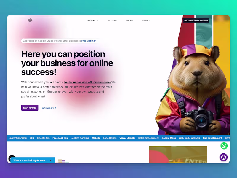 Cover image for Beabstracto: Creating a Marketing Agency from Zero