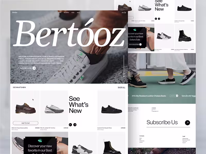 Cover image for Squarespace Website :: Behance