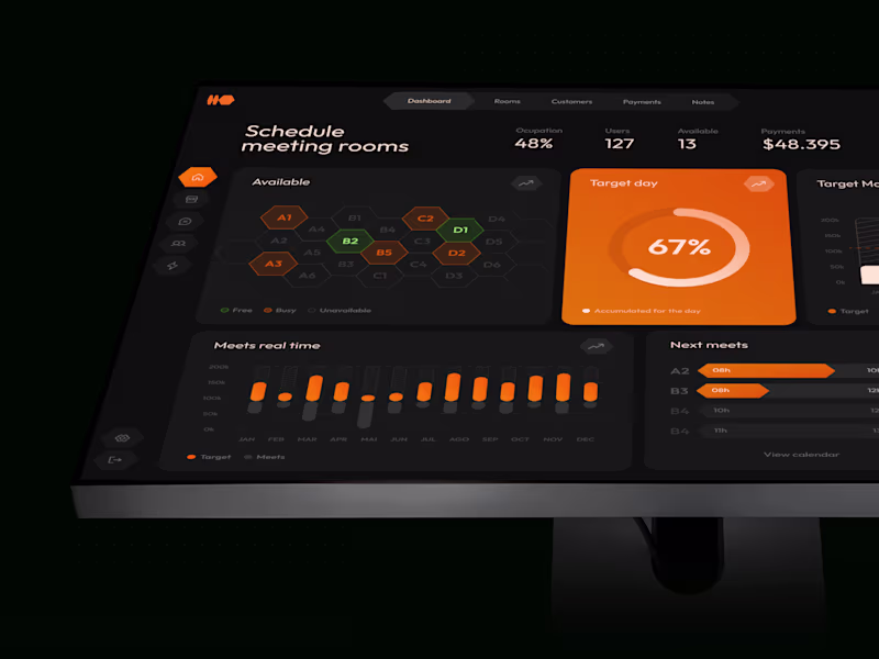 Cover image for Openworks- Coworking SaaS & UX UI Design