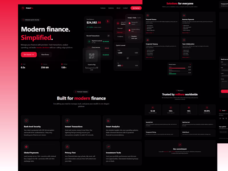 Cover image for You'll get a Web design, a Landing page, Wireframe UIUX on Figma