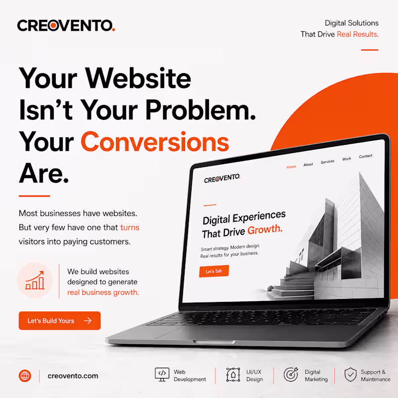 Cover image for Let's build your business website