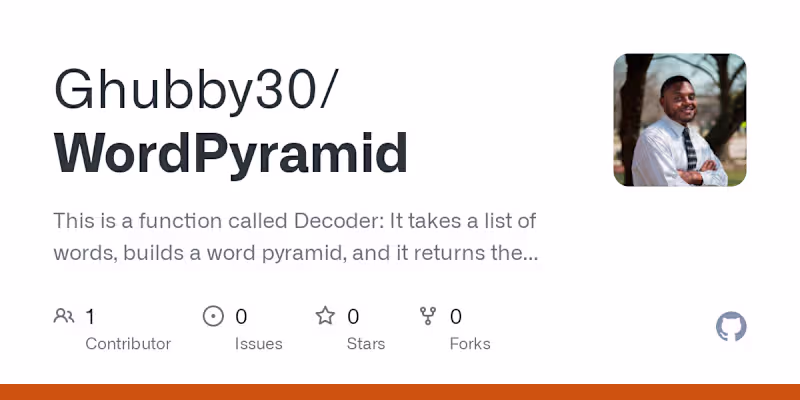 Cover image for Ghubby30/WordPyramid