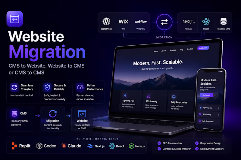 Cover image for Website Migration