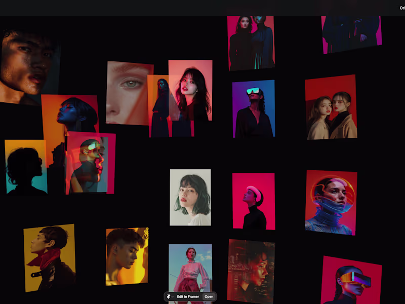 Cover image for Frameship Landingpage Portfolio 💥✨