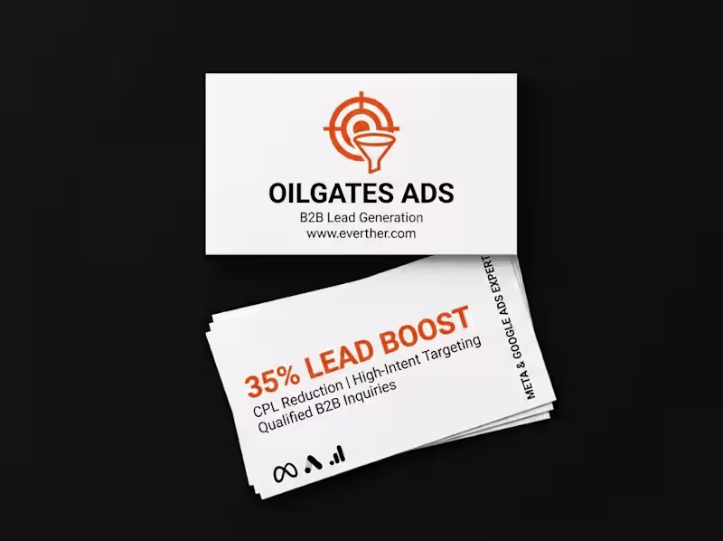 Cover image for Ads- Paid Media Campaigns for Oil & Gas Brand (Oilgates)