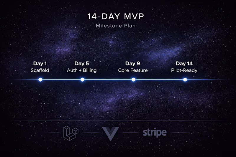 Cover image for SaaS MVP — Sprint (14 days)