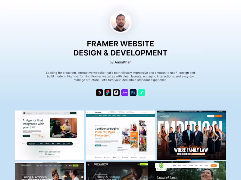 Cover image for Framer – Website Design & Development