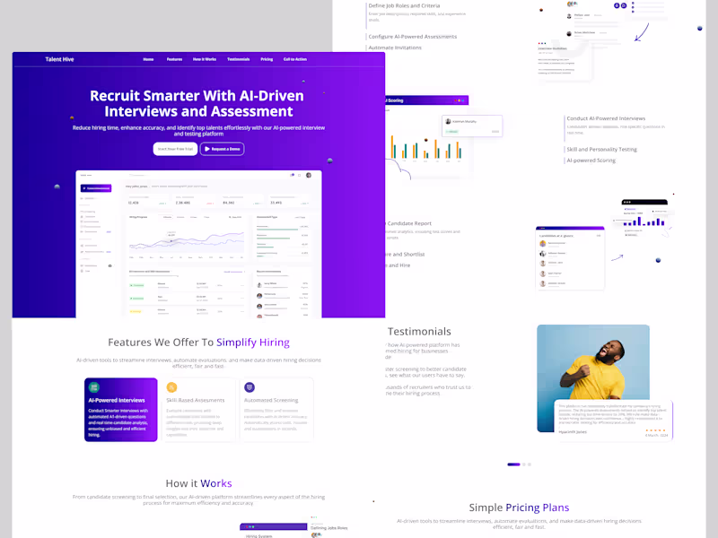 Cover image for Full Website( UX/UI) Design