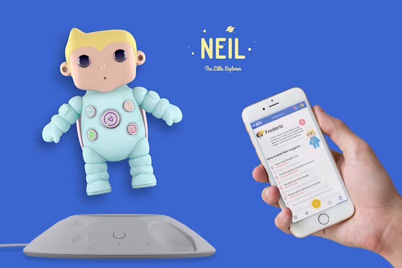 Cover image for Neil – UX/UI Design – Mobile Parent App