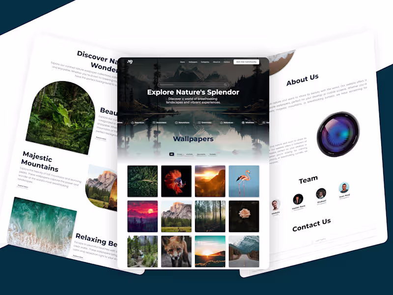 Cover image for Nature Gallery - Discover the Beauty of Nature Through Wallpaper