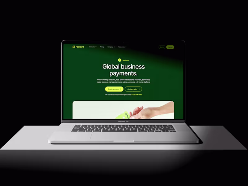 Cover image for Paymint - Ultimate Fintech Framer Template