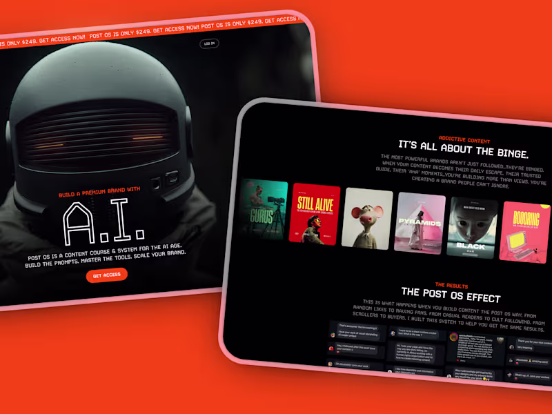 Cover image for High-Converting Framer Landing Page For Your Product or Business