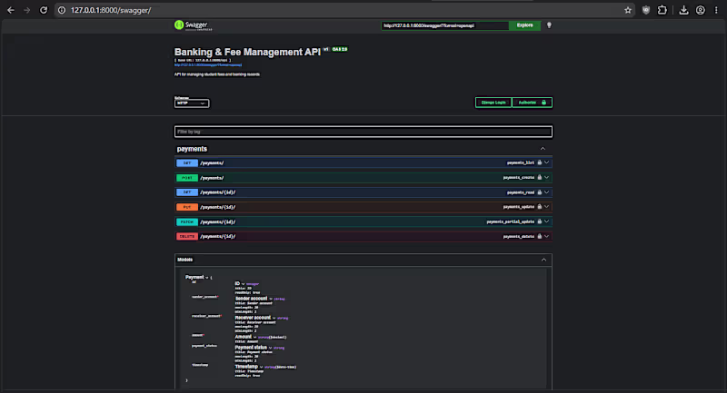 Cover image for Custom Django REST API Development